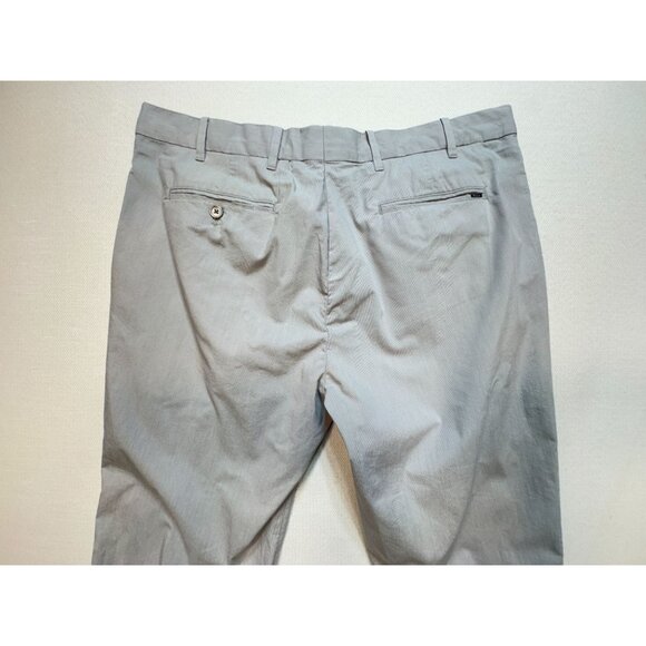 Polo Ralph Lauren Tailored Golf Pants Sze 36/30 Gray Checkered Flat Front Sports - Picture 14 of 15